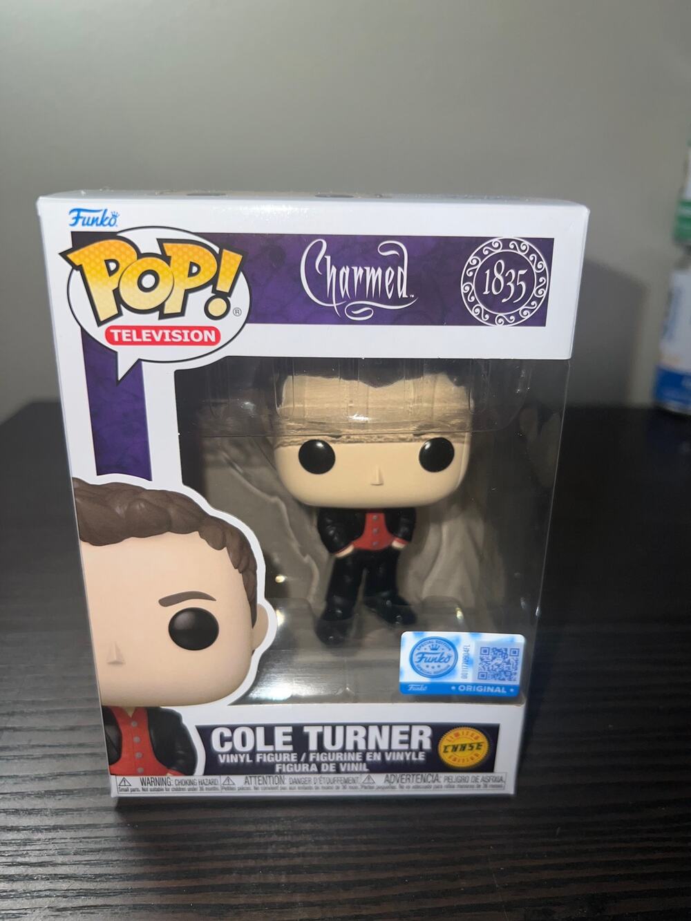 LIMITED EDITION CHASE Cole Turner Human Form Charmed Funko Pop #1835 Television